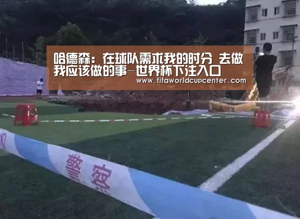 哈德森：在球队需求我的时分 去做我应该做的事-世界杯下注入口